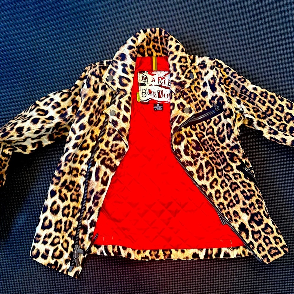 Burton Lamb Cheetah ski/snowboard jacket